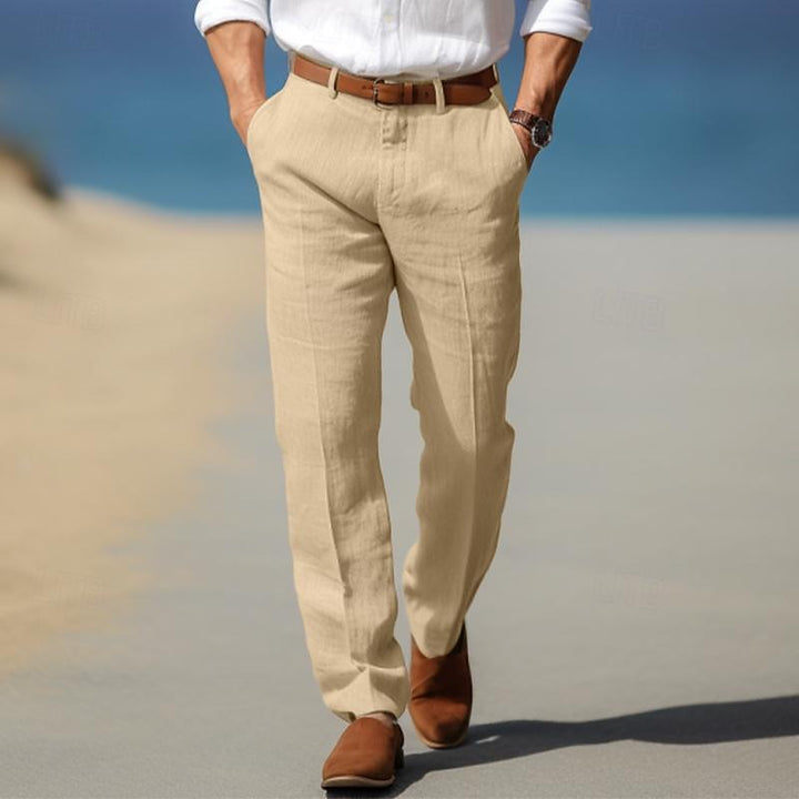 CRIS | PANTALON HOMME LUXE EN LIN PREMIUM